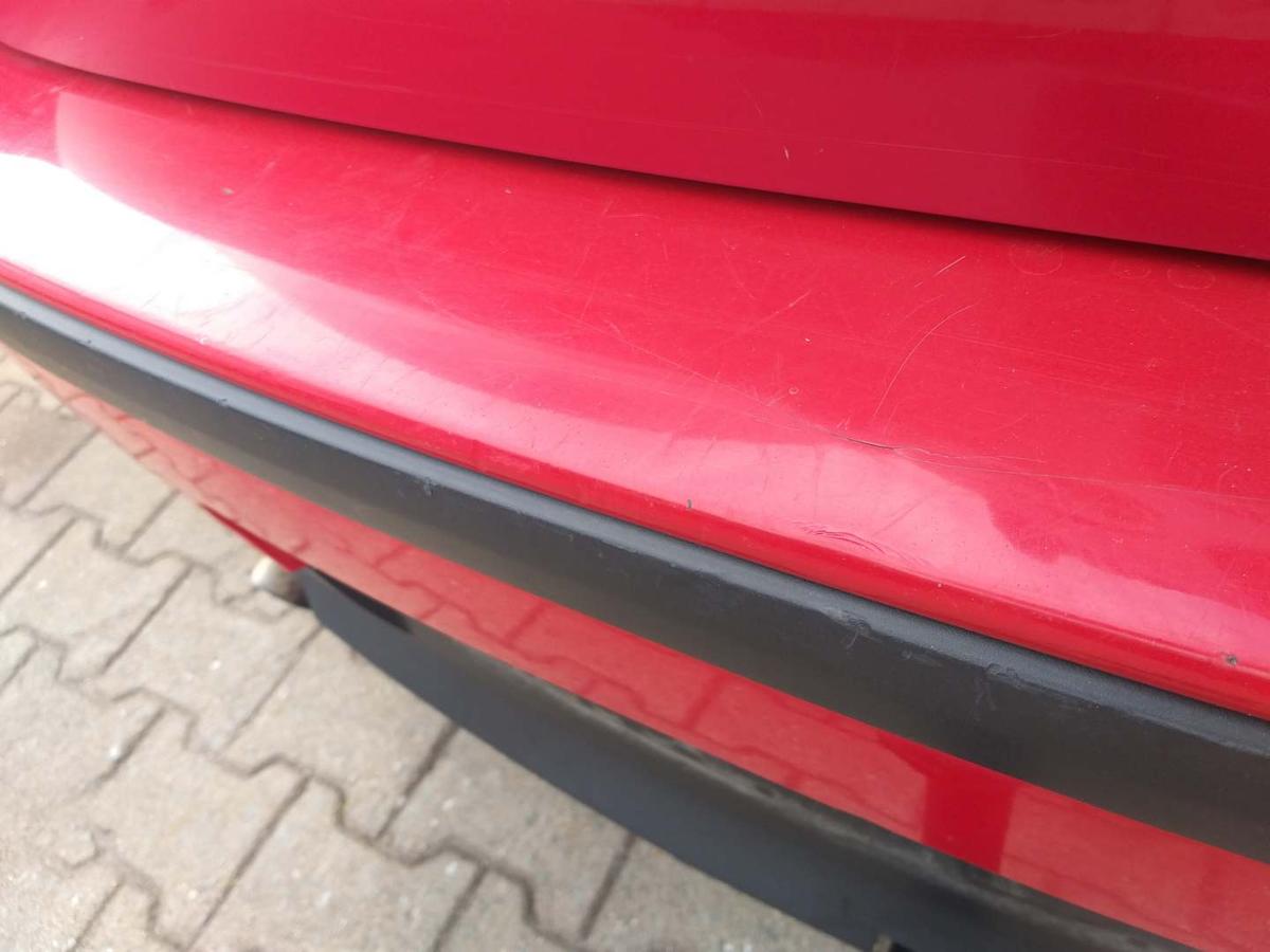 BMW 1er E87 original Stoßstange Stossfänger hinten Japanrot Bj.2006